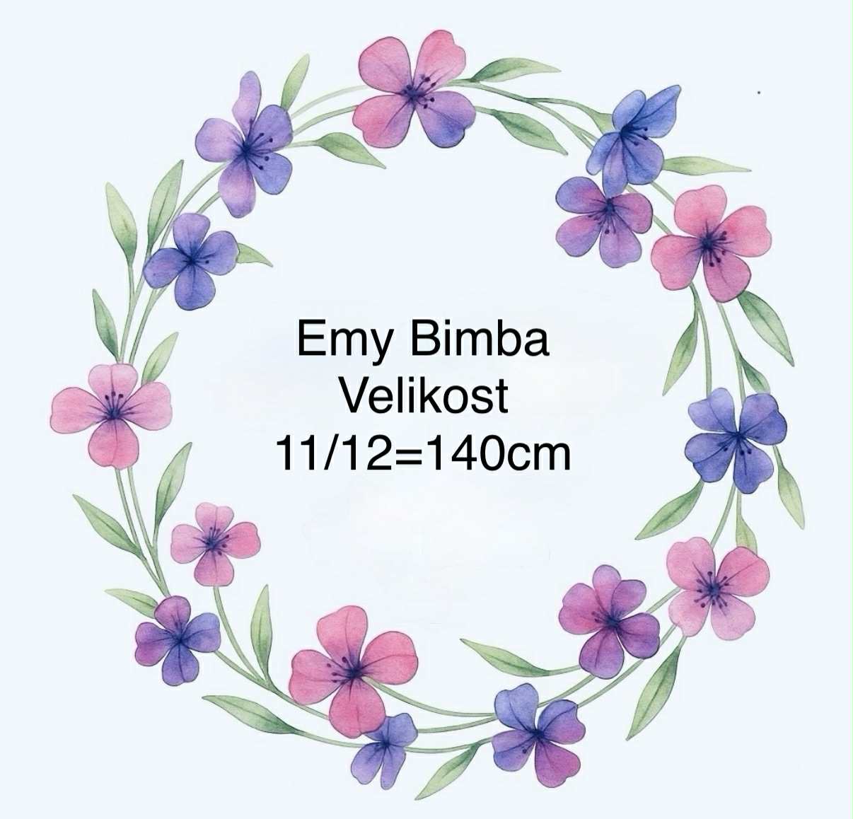 Emy ,Alvada  11/12-140cm